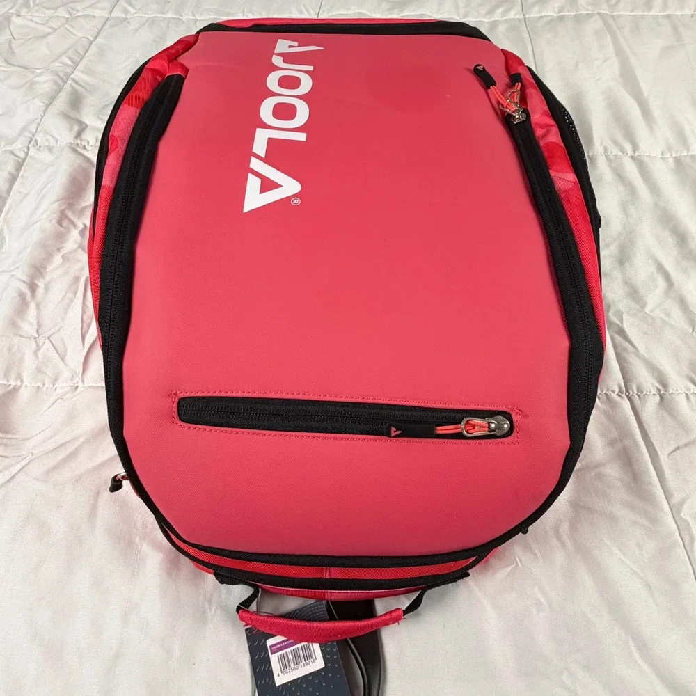 JOOLA Vision II Backpack Deluxe Pink Camo Sports‎ Bag Pickleball NEW